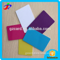 Best full color printing rainbow blank pvc ID card can customized color